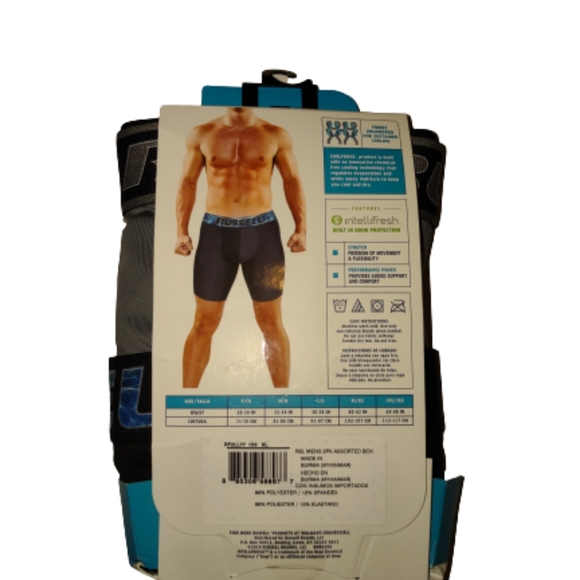 Russell Performance CoolForce, 40-42in., and Black+Grey - Picture 2 of 3